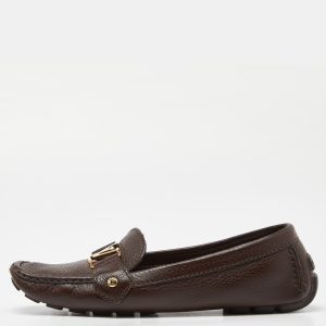 Louis Vuitton Brown Leather Oxford Loafers Size 39, Loafers & Slip-Ons - Luxury Closet catalog