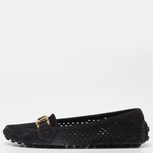 Louis Vuitton Black Leather Oxford Loafers Size 37.5, Loafers & Slip-Ons - Luxury Closet catalog