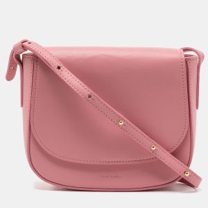 Mansur Gavriel Light Pink Leather Mini Crossbody Bag, Shoulder Bags - Luxury Closet catalog