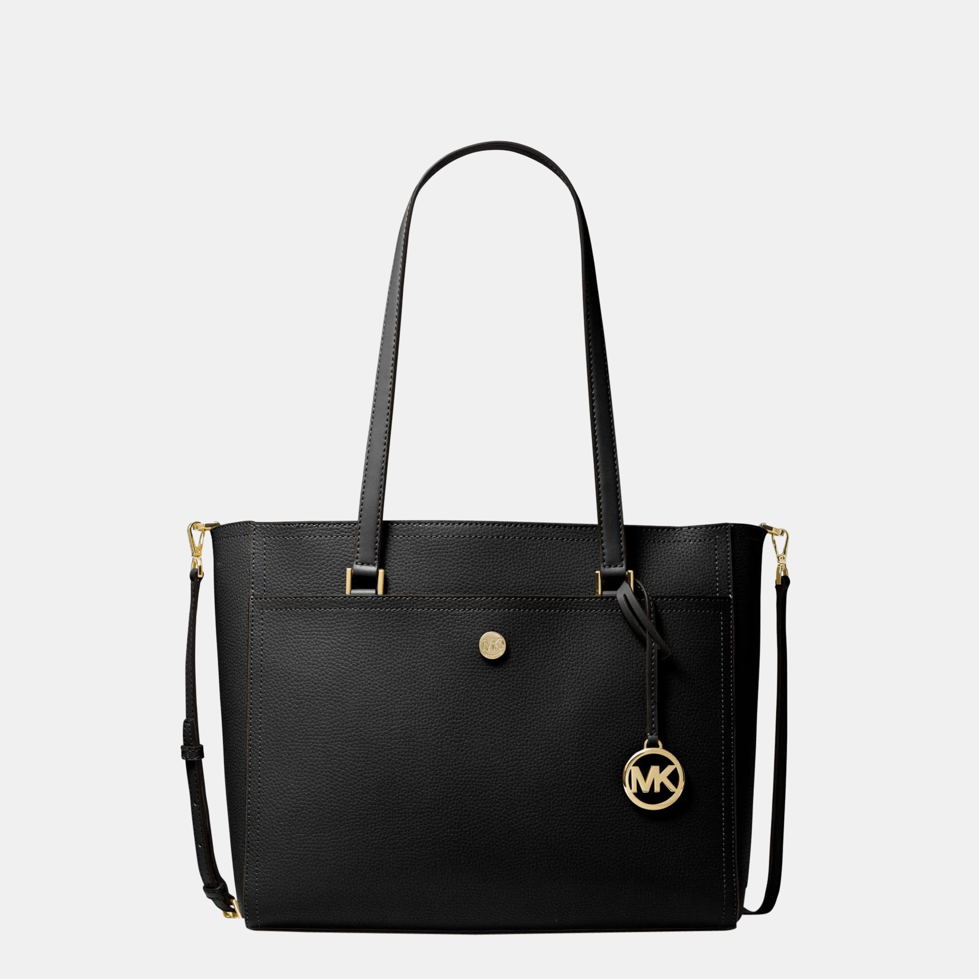 Michael Kors Black - Leather - Tote Bag, Tote Handbags - Luxury Closet catalog