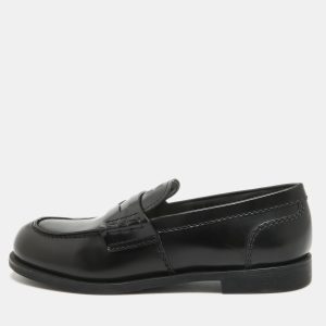 Miu Miu Black Leather Slip On Loafers Size 39, Loafers & Slip-Ons - Luxury Closet catalog