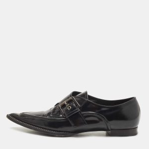 N21 Black Leather Crystal Embellished Buckle Loafers Size 38.5, Loafers & Slip-Ons - Luxury Closet catalog