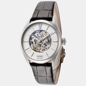 Oris Women's 01-560-7724-4051-07-5-17-64FC Artelier Skeleton 33mm Auto Watch, Watches - Luxury Closet catalog