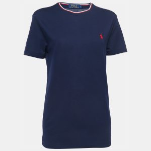 Polo Ralph Lauren Navy Blue Cotton Pique Short Sleeve T-Shirt S, Shirts & Tops - Luxury Closet catalog