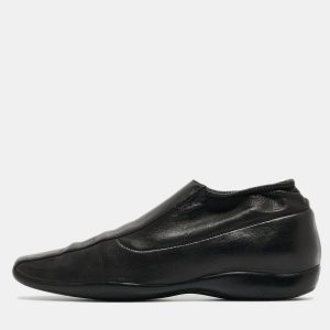 Prada Sport Black Leather Slip On Loafers Size 38, Loafers & Slip-Ons - Luxury Closet catalog