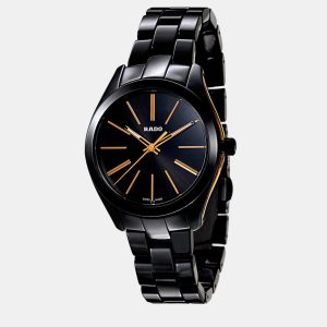 Rado Black Stainless Steel Watch 35 mm, Watches - Luxury Closet catalog
