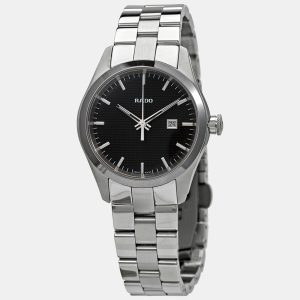 Rado Hyperchrome Quartz Black Dial Ladies Watch R32110163 33 mm, Watches - Luxury Closet catalog
