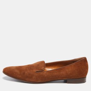 Ralph Lauren Brown Suede Slip On  Smoking Slippers Size 39, Loafers & Slip-Ons - Luxury Closet catalog