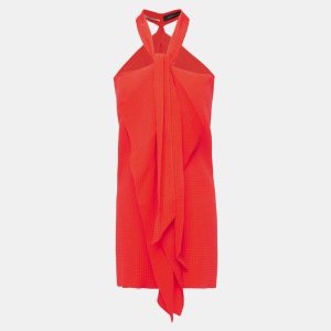Roland Mouret Red Silk Pontal Sleeveless Top 3XL (UK 20), Shirts & Tops - Luxury Closet catalog