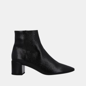 Saint Laurent Leather Ankle Boots Size 38, Boots - Luxury Closet catalog