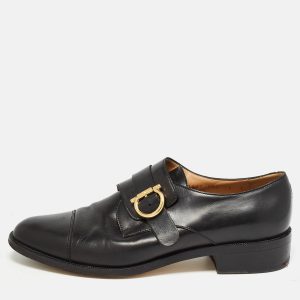 Salvatore Ferragamo Black Leather  Buckle Oxford Size 40.5, Loafers & Slip-Ons - Luxury Closet catalog