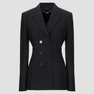 Stella McCartney Black Wool Double Breasted Blazer S (IT 38), Coats & Jackets - Luxury Closet catalog