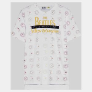 Stella McCartney X The Beatles White Printed Cotton T-Shirt XS (IT 36), Shirts & Tops - Luxury Closet catalog