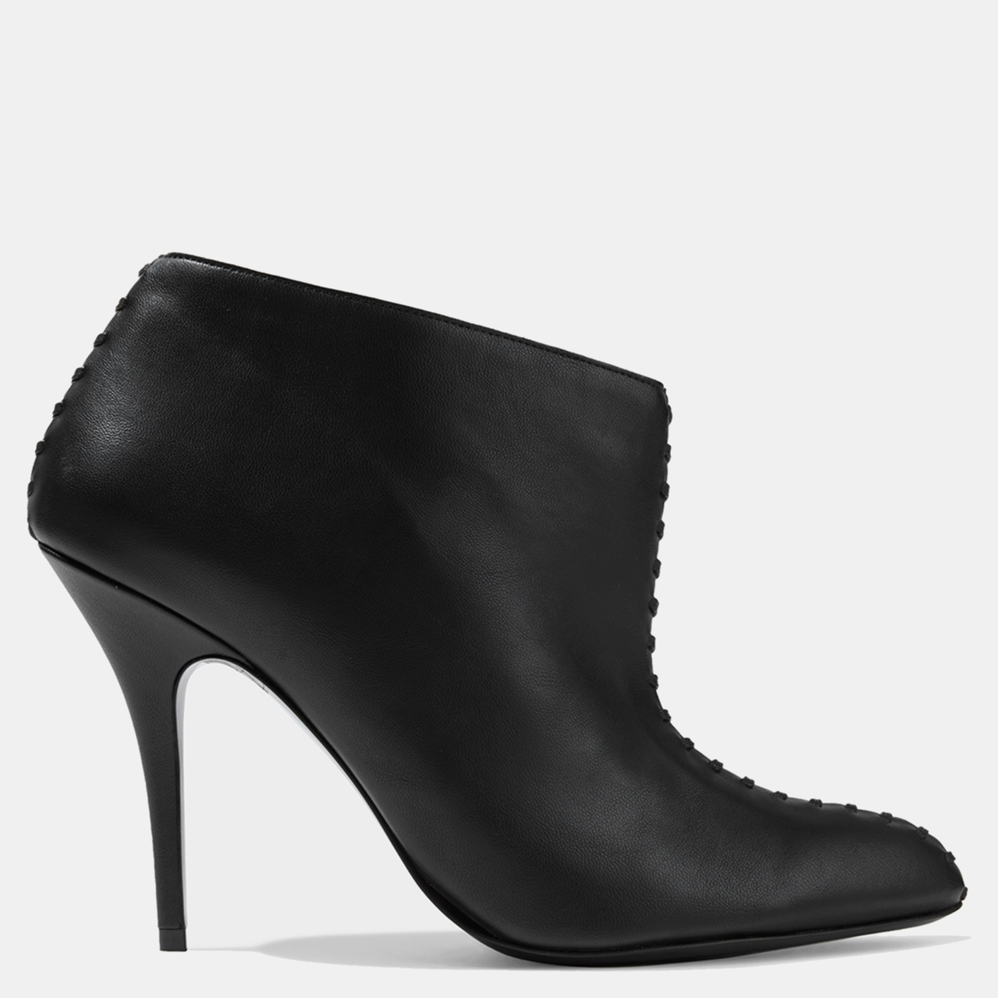 Stella McCartney Faux Leather Ankle Booties 35, Boots - Luxury Closet catalog