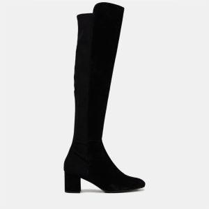 Stuart Weitzman Suede Knee Length Boots 37.5, Boots - Luxury Closet catalog