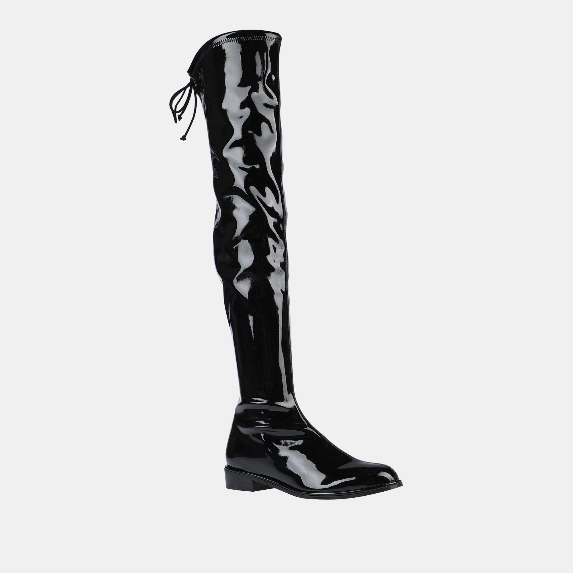 Stuart Weitzman Patent Leather Over The Knee Boots Size 37, Boots - Luxury Closet catalog