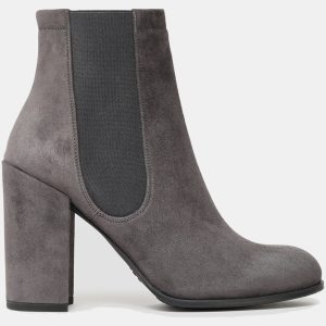 Stuart Weitzman Suede Block Heel Ankle Boots Size 38, Boots - Luxury Closet catalog