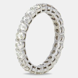 18k White Gold 2.5 ct Diamond Ring EU 56, Rings - Luxury Closet catalog