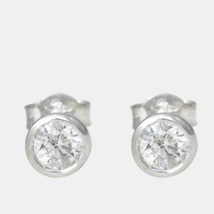 18k White Gold 0.4 ct Diamond Earrings, Earrings - Luxury Closet catalog