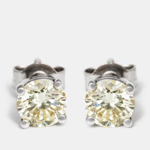 18k White Gold  Earring, Earrings - Luxury Closet catalog