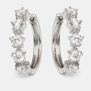 18k White Gold  Earring, Earrings - Luxury Closet catalog
