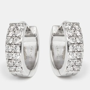 18k White Gold  Earring, Earrings - Luxury Closet catalog