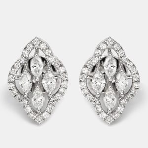 18k White Gold  Earring, Earrings - Luxury Closet catalog