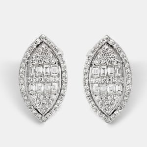 18k White Gold  Earring, Earrings - Luxury Closet catalog