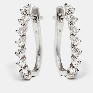 18k White Gold  Earring, Earrings - Luxury Closet catalog