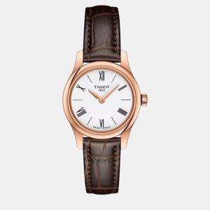 Tissot Rose gold stainless steel Leather Watch 25 mm, Watches - Luxury Closet catalog