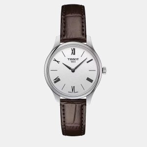 Tissot Brown Leather Watch 31 mm, Watches - Luxury Closet catalog