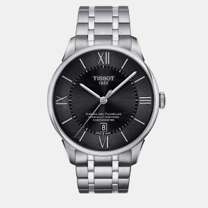 Tissot Silver Stainless Steel Watch 42 mm, Watches - Luxury Closet catalog