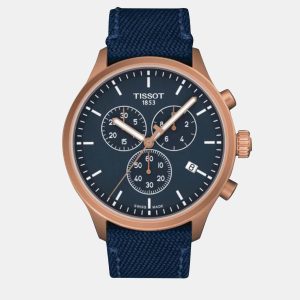 Tissot Blue Textile Watch 45 mm, Watches - Luxury Closet catalog