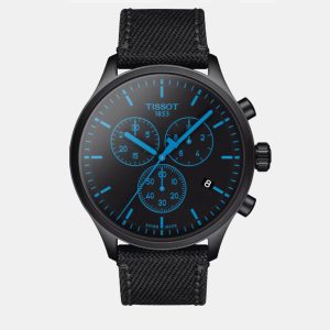 Tissot Black textile Watch 45 mm, Watches - Luxury Closet catalog