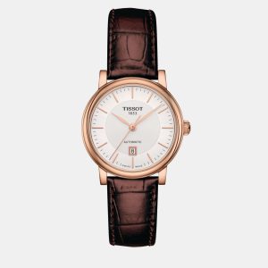 Tissot Brown Leather Watch 30 mm, Watches - Luxury Closet catalog