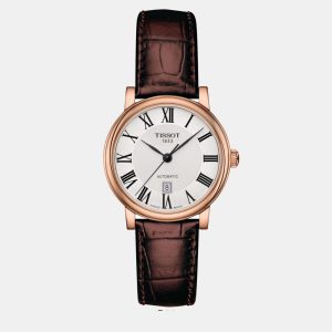 Tissot Brown Leather Watch 30 mm, Watches - Luxury Closet catalog