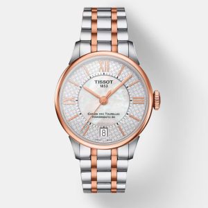 Tissot Chemin Des Tourelles Powermatic 80 Helvetic Pride Lady T099.207.22.118.01 Rosegold stainlesssteel watch, Watches - Luxury Closet catalog