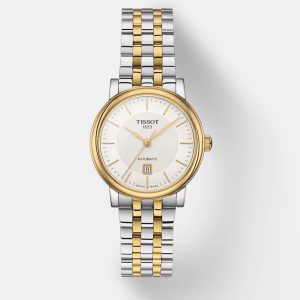 Tissot Carson Premium Automatic Lady T122.207.22.031.00 Gold stainlesssteel watch, Watches - Luxury Closet catalog