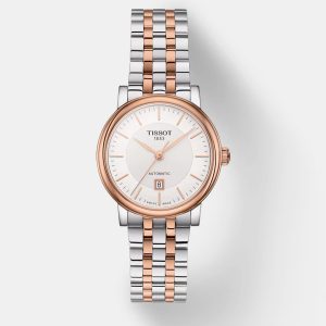 Tissot Carson Premium Automatic Lady T122.207.22.031.01 Rosegold stainlesssteel watch, Watches - Luxury Closet catalog