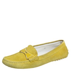 Tod's Green Suede Slip On Loafers Size 39, Loafers & Slip-Ons - Luxury Closet catalog