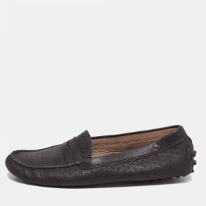 Tod's Black Leather Driving Loafers Size 38, Loafers & Slip-Ons - Luxury Closet catalog
