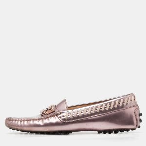 Tod's Pink Patent Leather Gommino Slip On Loafers Size 36, Loafers & Slip-Ons - Luxury Closet catalog