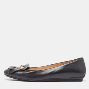 Tod's Black Leather Slip On Loafers Size 40.5, Loafers & Slip-Ons - Luxury Closet catalog