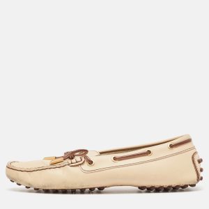 Tod's Light Brown Leather Gommino Loafers Size 37, Loafers & Slip-Ons - Luxury Closet catalog