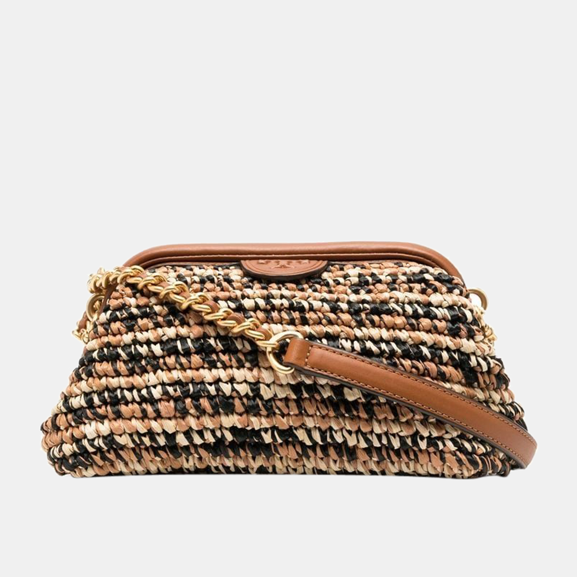 Tory Burch Brown Multicolor Leather Crossbody Bag, Shoulder Bags - Luxury Closet catalog