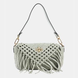 Tory Burch Green Leather Shoulder Bag, Shoulder Bags - Luxury Closet catalog