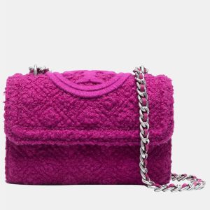 Tory Burch Pink - Leather - Crossbody Bag, Shoulder Bags - Luxury Closet catalog