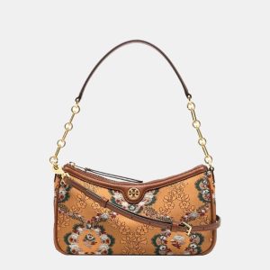 Tory Burch Brown Multicolor - Leather - Crossbody Shoulder Bag, Shoulder Bags - Luxury Closet catalog