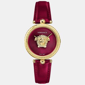 Versace Women's VECQ00418 Palazzo Empire 34mm Quartz Watch, Watches - Luxury Closet catalog