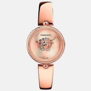 Versace Women's VECQ00718 Palazzo Empire 34mm Quartz Watch, Watches - Luxury Closet catalog